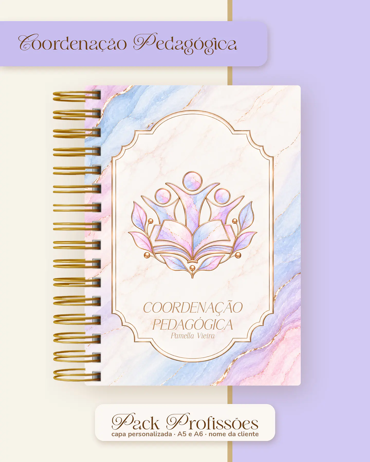 Pack Profissões 2027 - Marmorizada Feminina 4