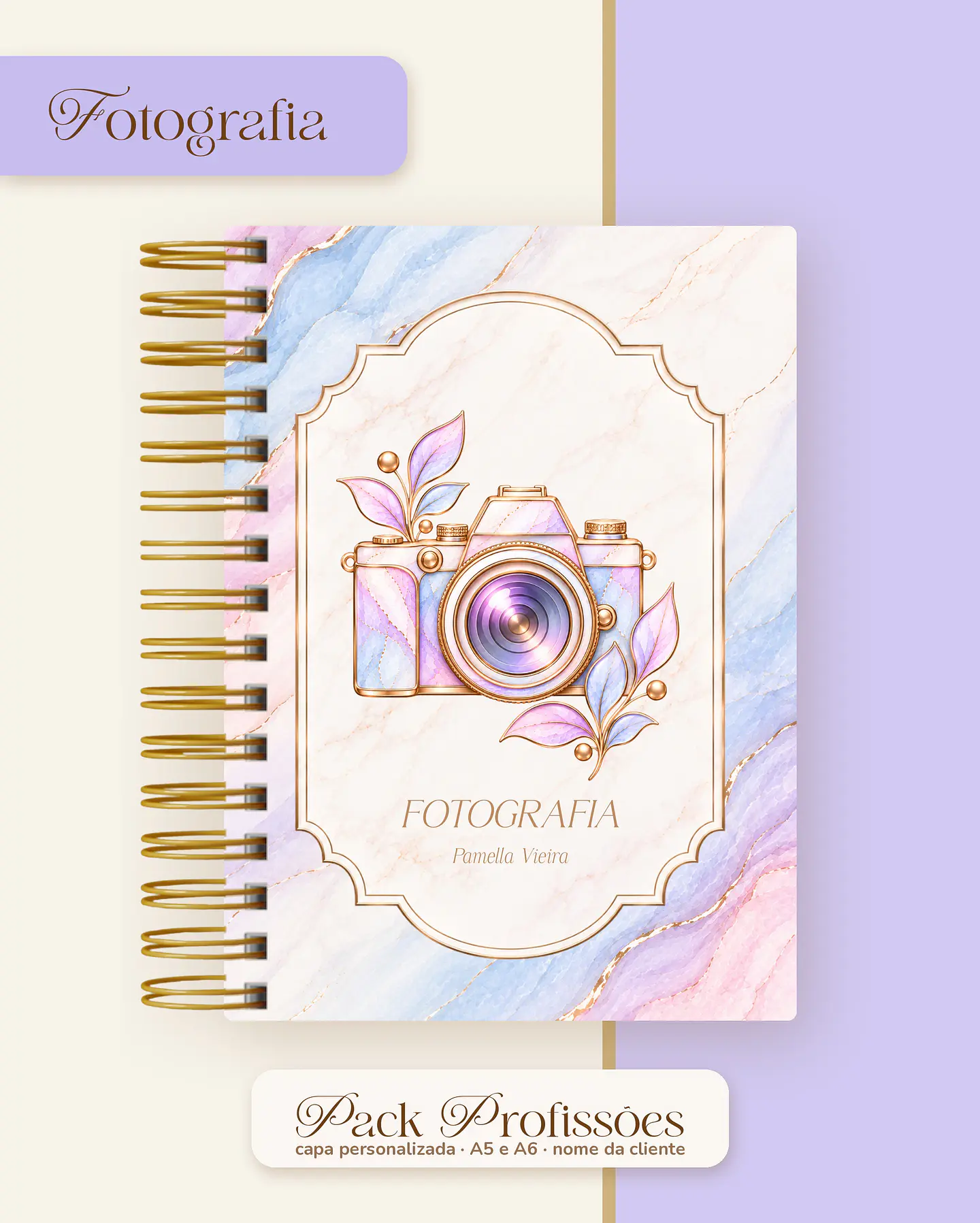 Pack Profissões 2027 - Marmorizada Feminina 7