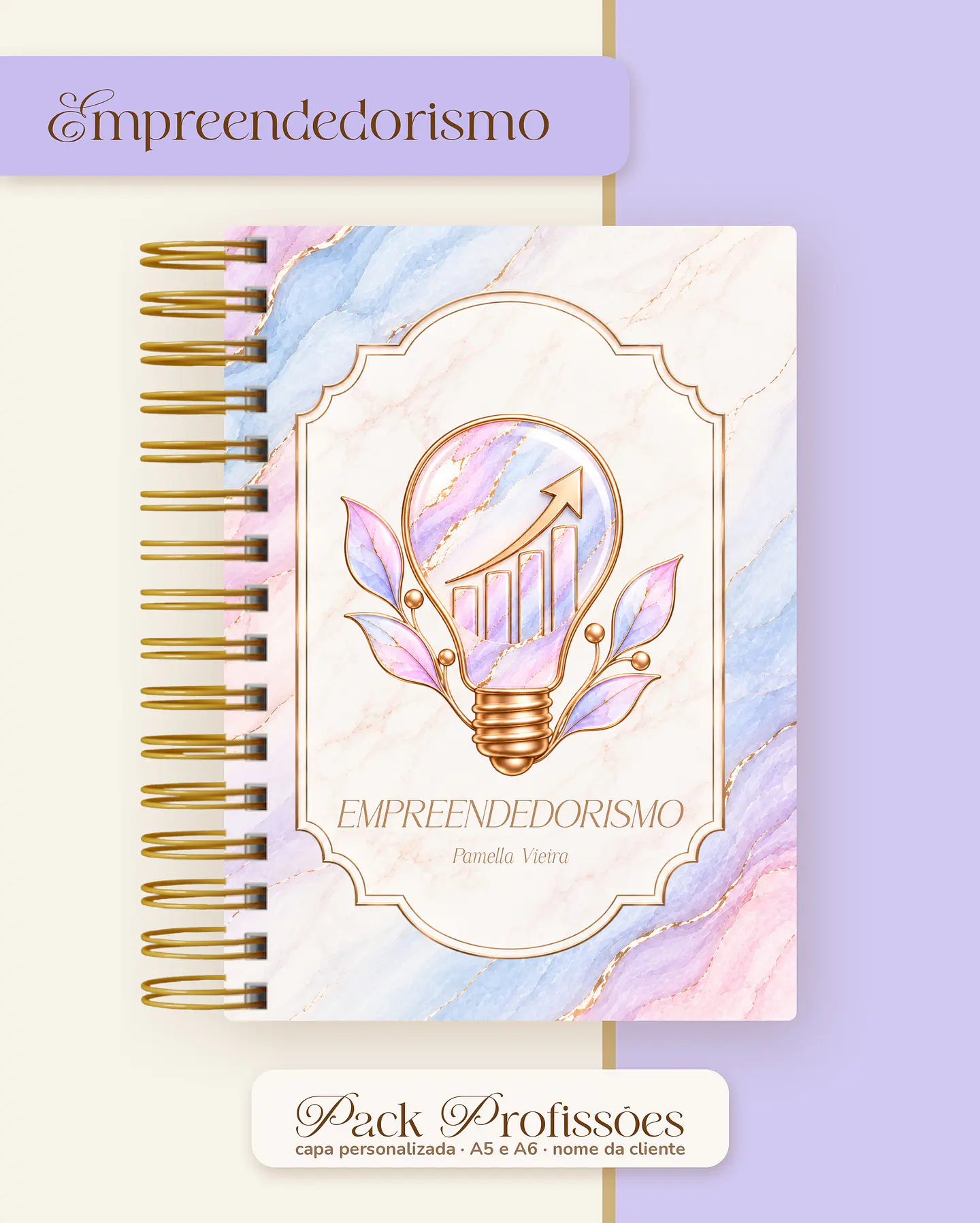 Pack Profissões 2027 - Marmorizada Feminina 10