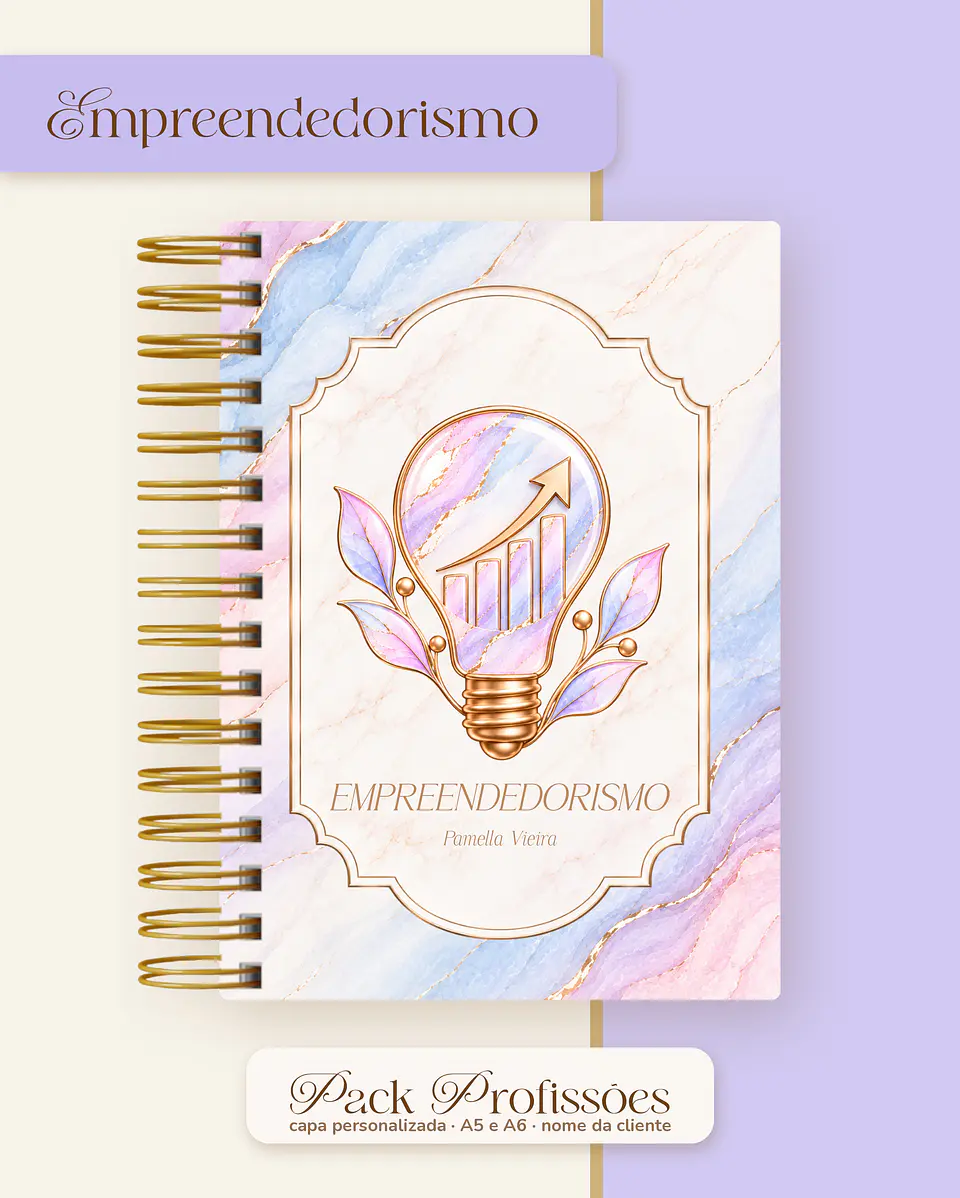 Pack Profissões 2027 - Marmorizada Feminina 10