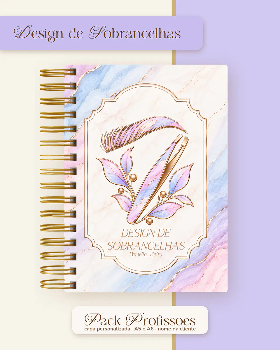 Pack Profissões 2027 - Marmorizada Feminina 11