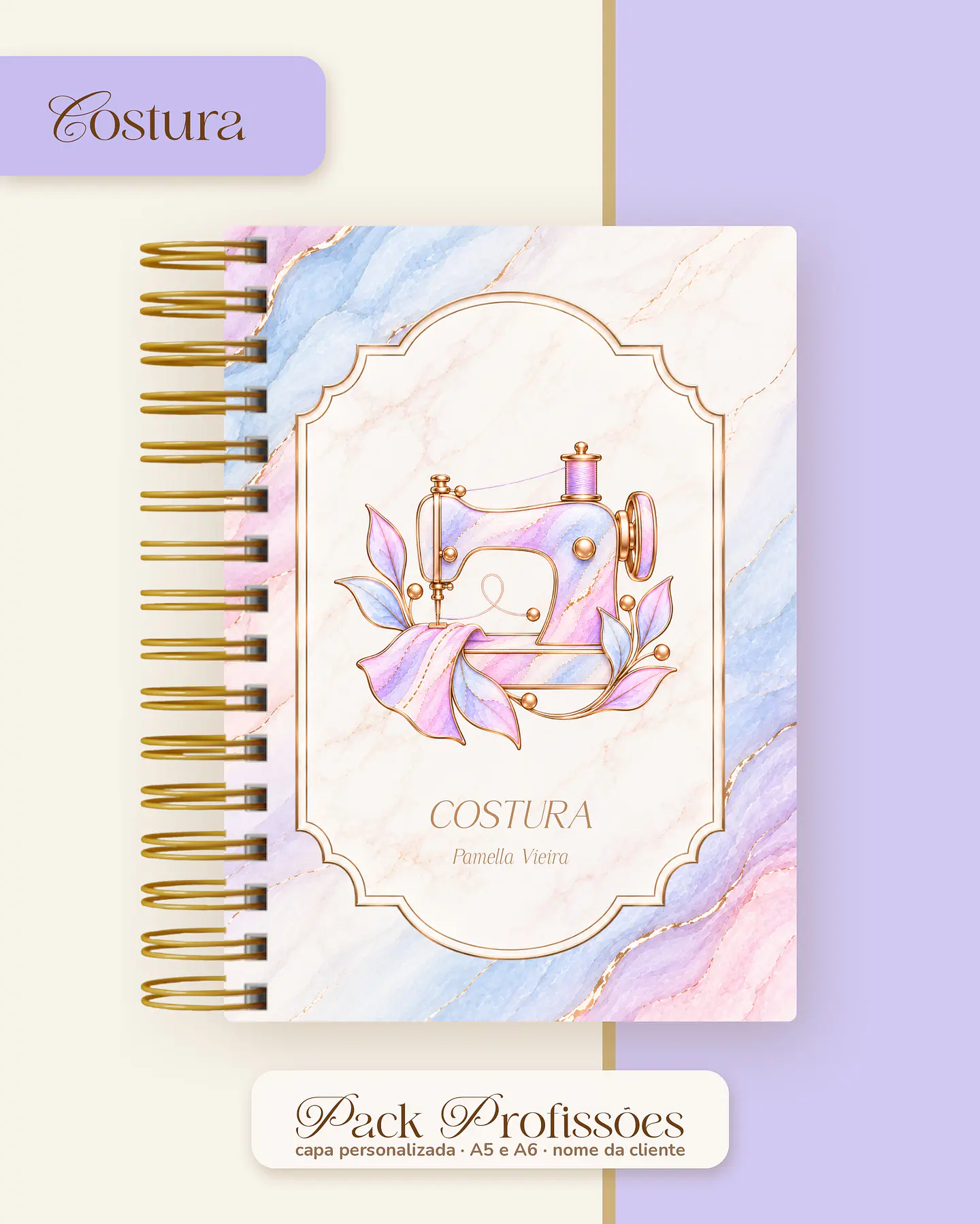 Pack Profissões 2027 - Marmorizada Feminina 18