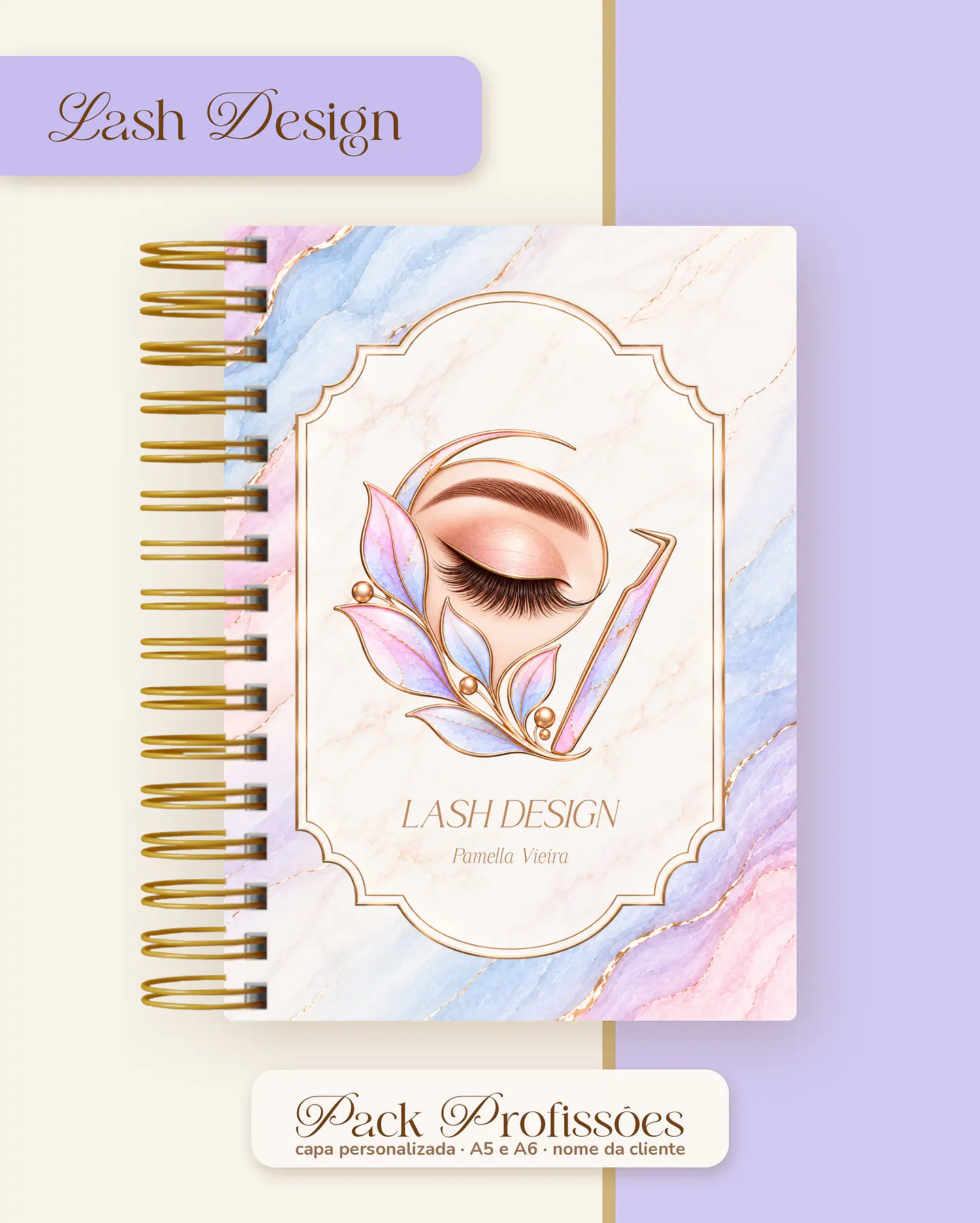 Pack Profissões 2027 - Marmorizada Feminina 19
