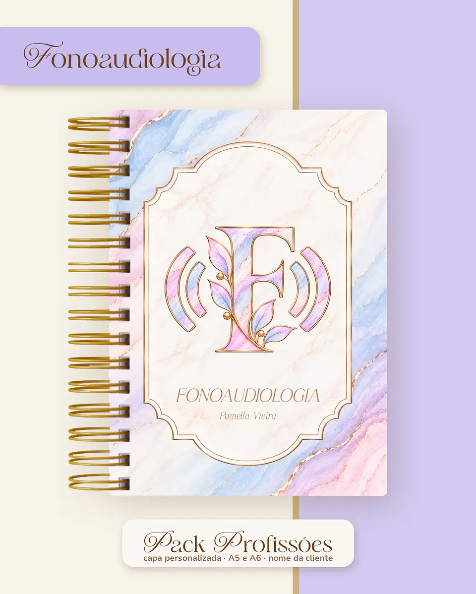 Pack Profissões 2027 - Marmorizada Feminina 20
