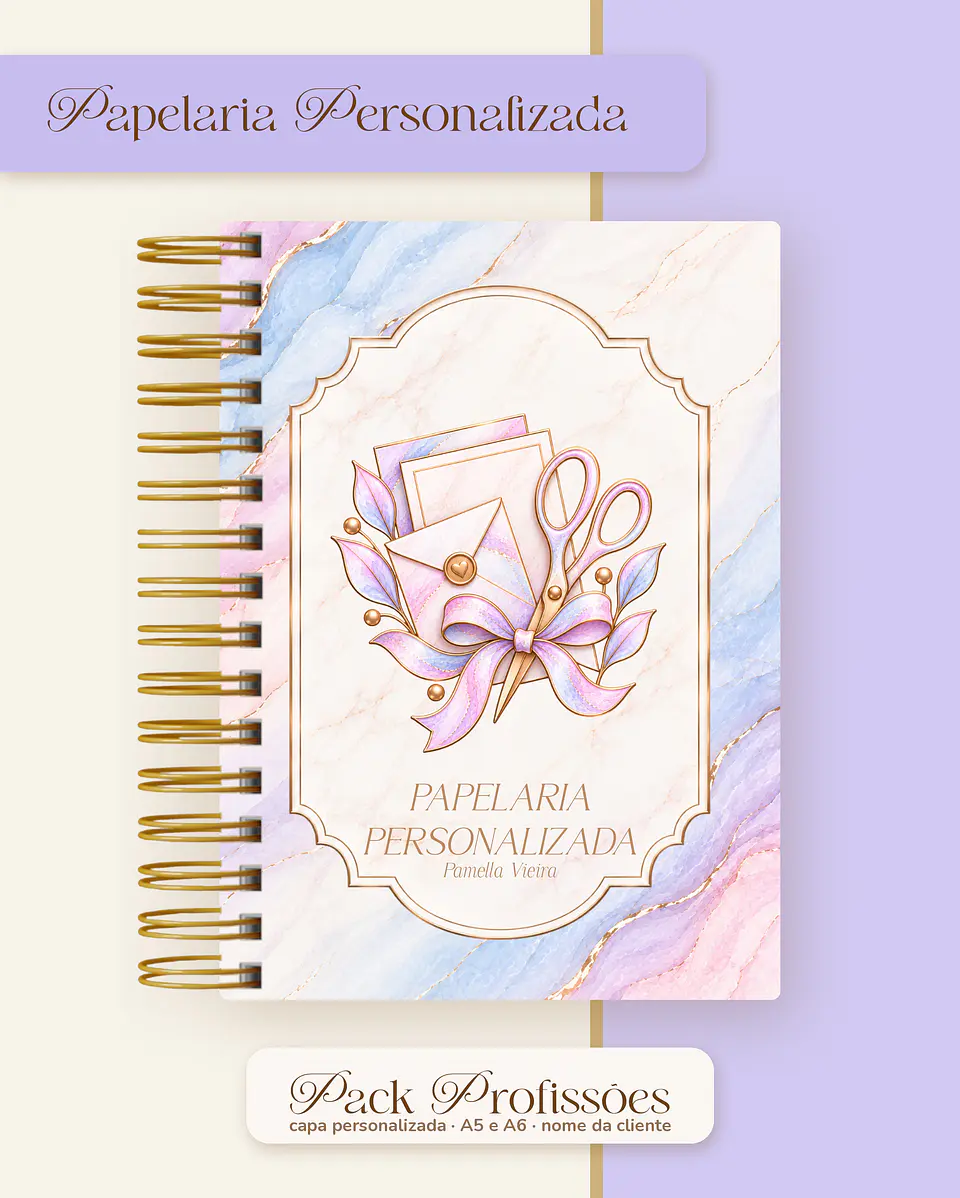 Pack Profissões 2027 - Marmorizada Feminina 31