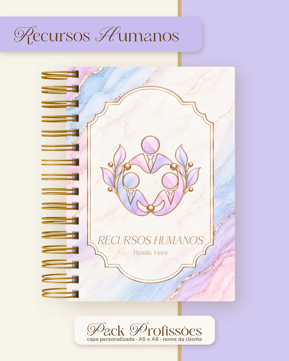 Pack Profissões 2027 - Marmorizada Feminina 35