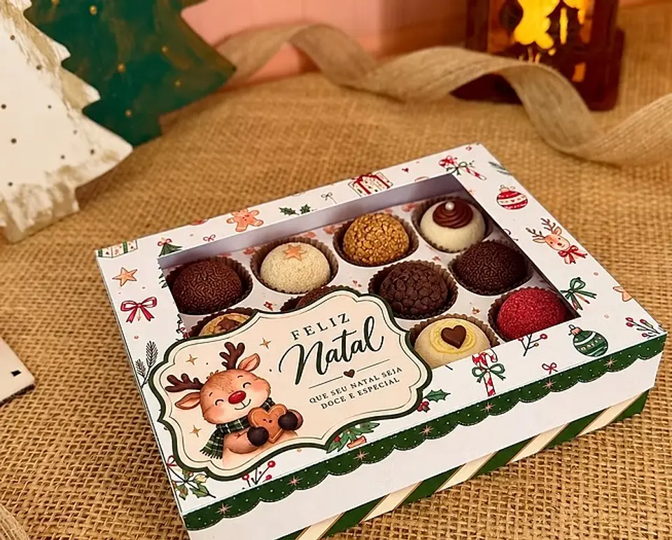 Caixa 12 Doces - Natal 1