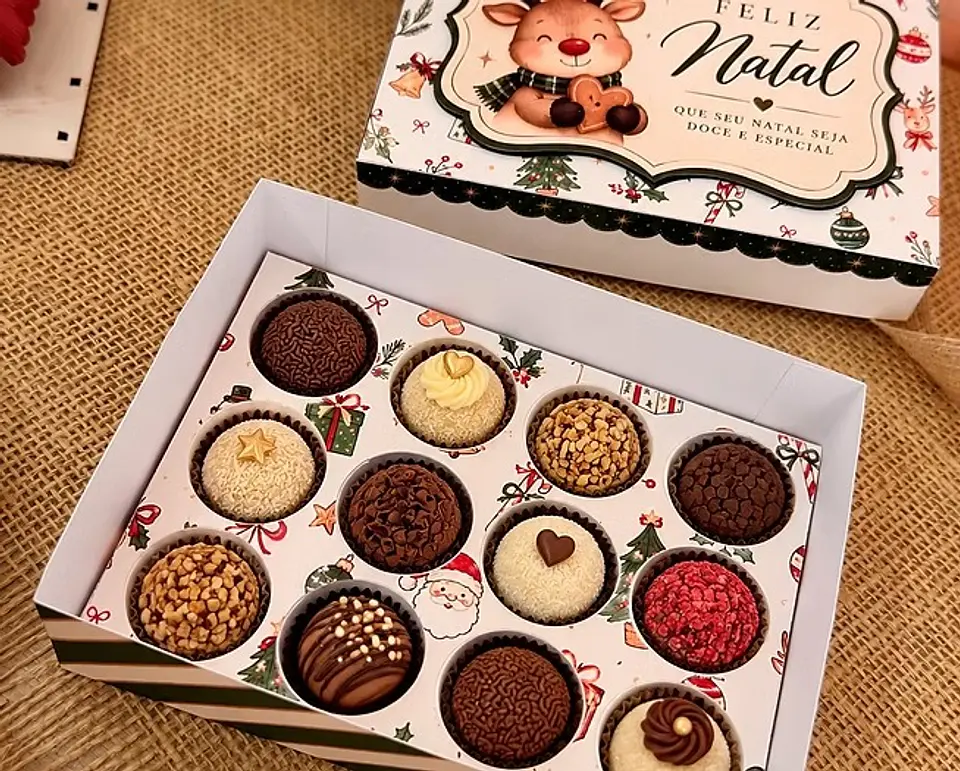 Caixa 12 Doces - Natal 2