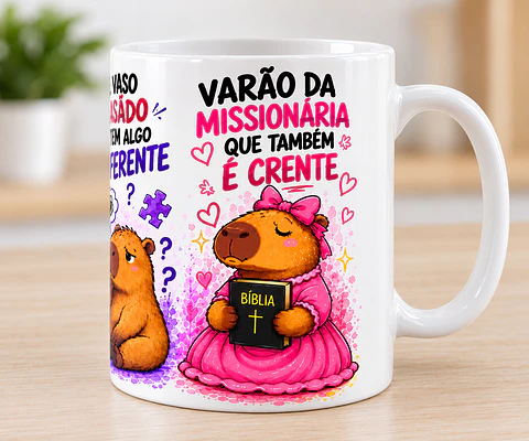 Varão da Missionária - Caneca