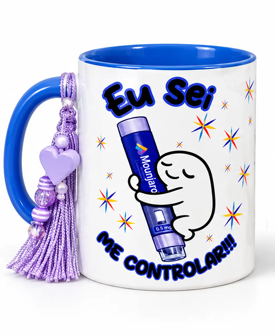 Eu Sei Me Controlar (Mounjaro) - Caneca 1