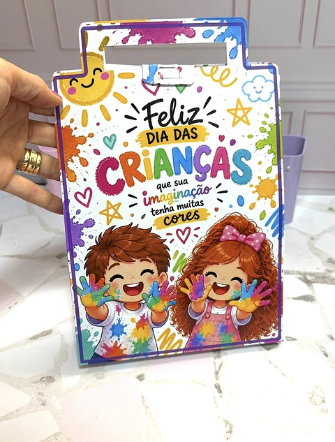 Maletinha de Colorir - Dia das Crianças