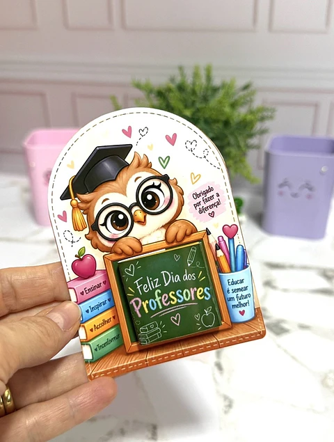 Cartão para LaCreme - Dia dos Professores
