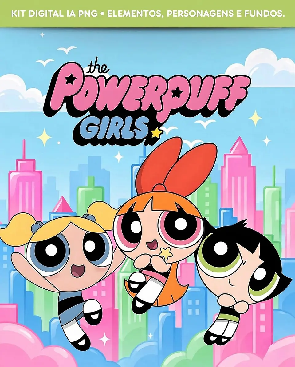 As Meninas Superpoderosas - Kit Digital 1