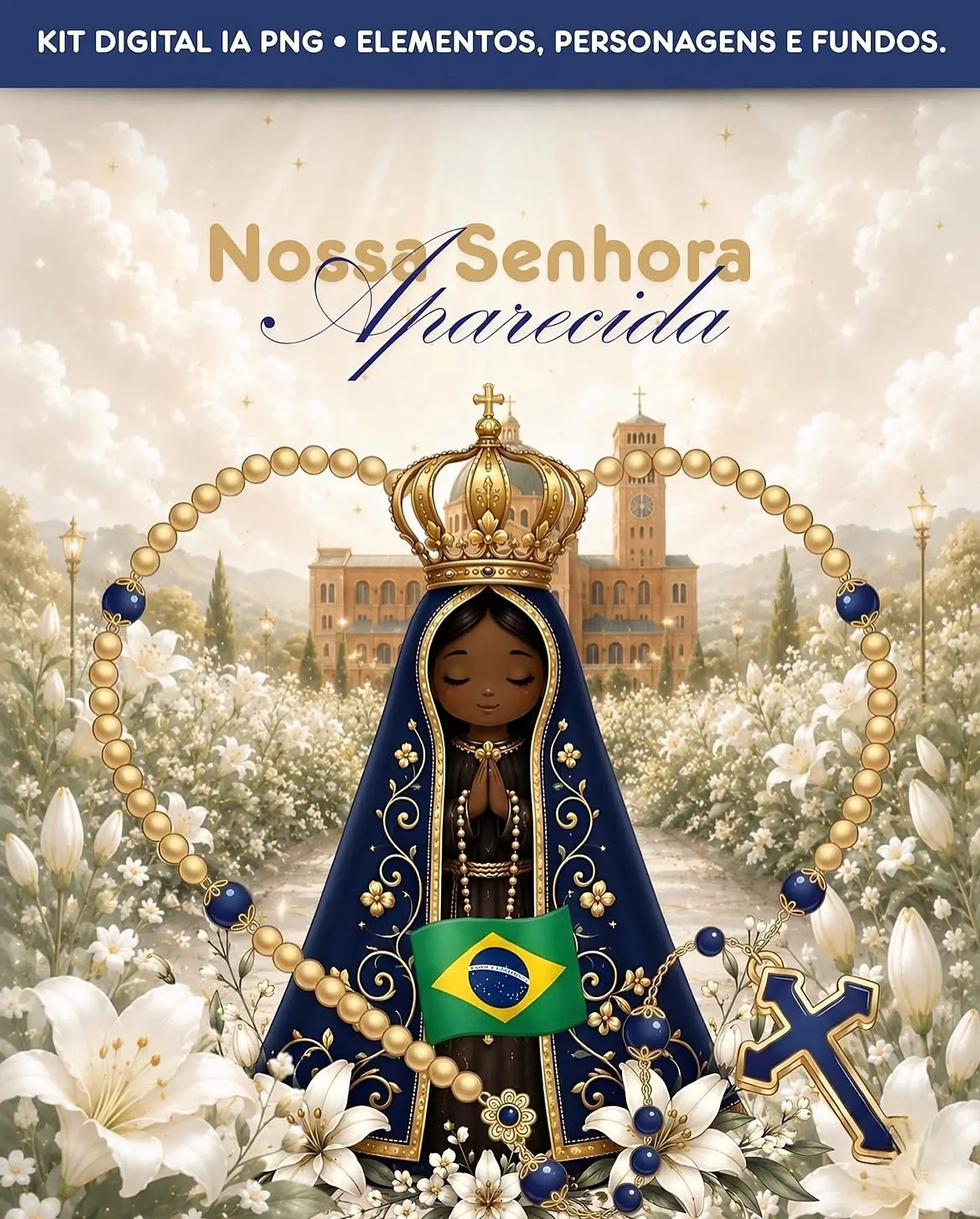 Nossa Senhora Aparecida - Kit Digital 1