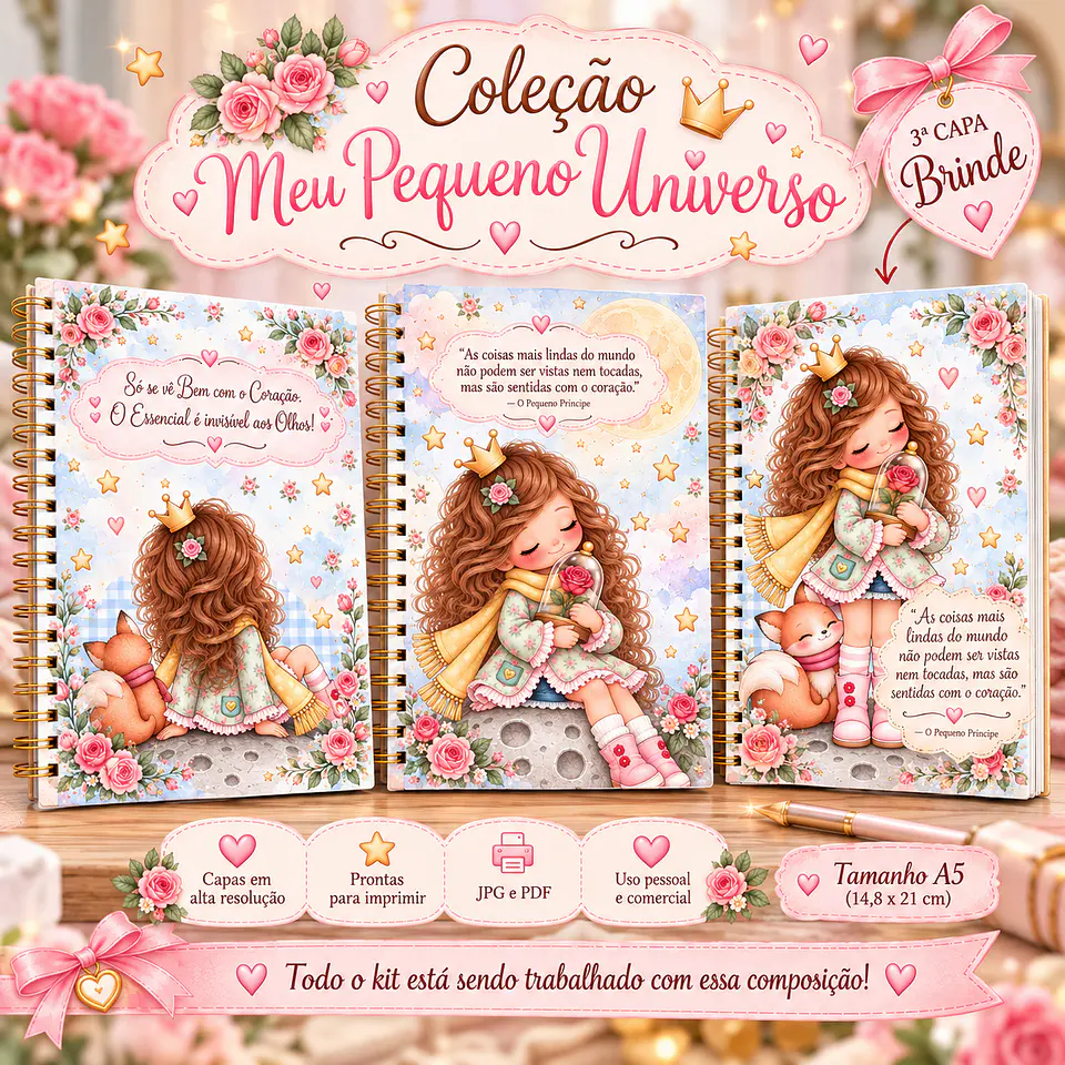 Coleção Meu Pequeno Universo - Encadernação 1