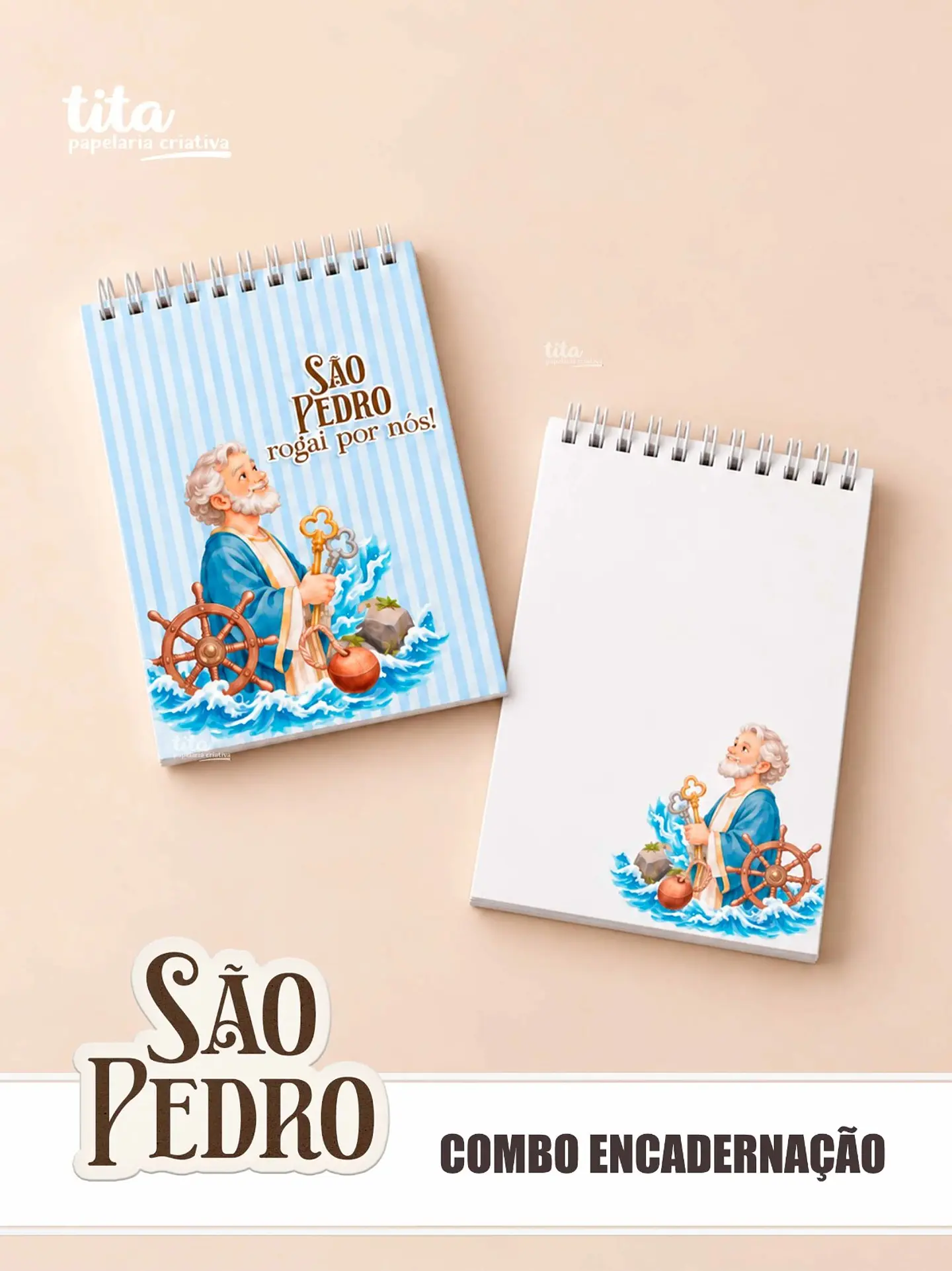 Santos - Combo Encadernação 02 (Antônio, Francisco e Pedro) 11