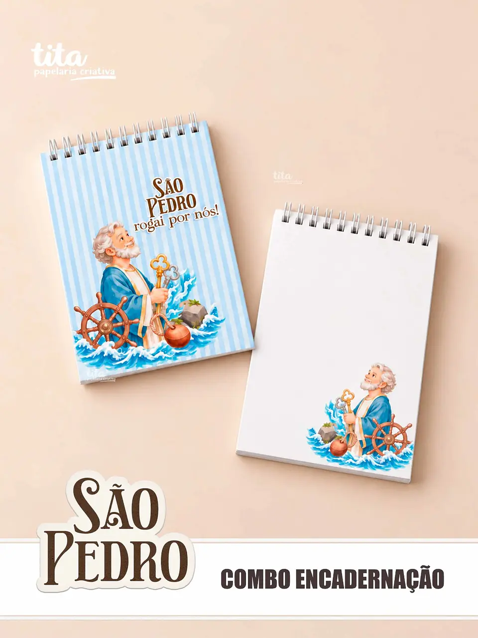 Santos - Combo Encadernação 02 (Antônio, Francisco e Pedro) 11