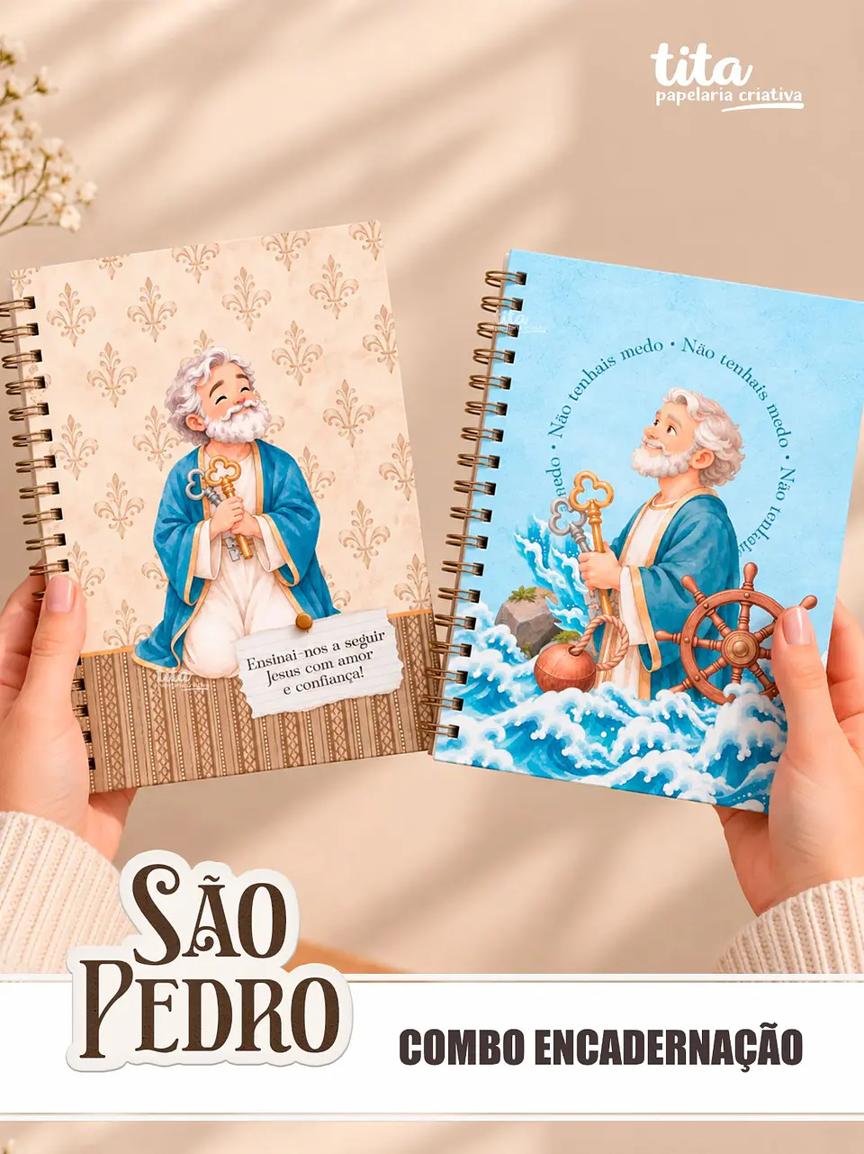 Santos - Combo Encadernação 02 (Antônio, Francisco e Pedro) 13