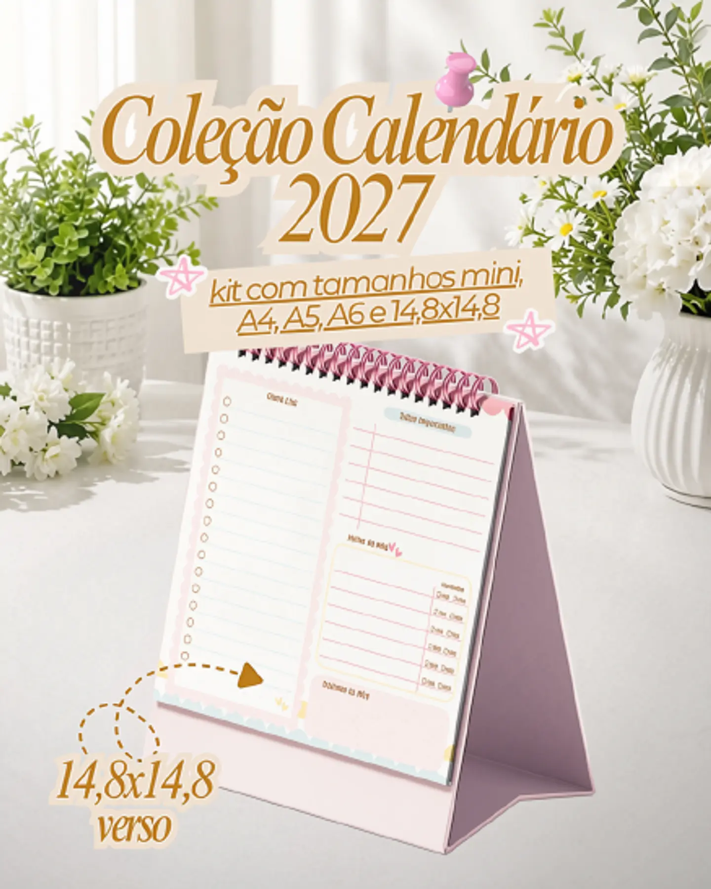 Coleção Calendário 2027 - Algodão Doce 5