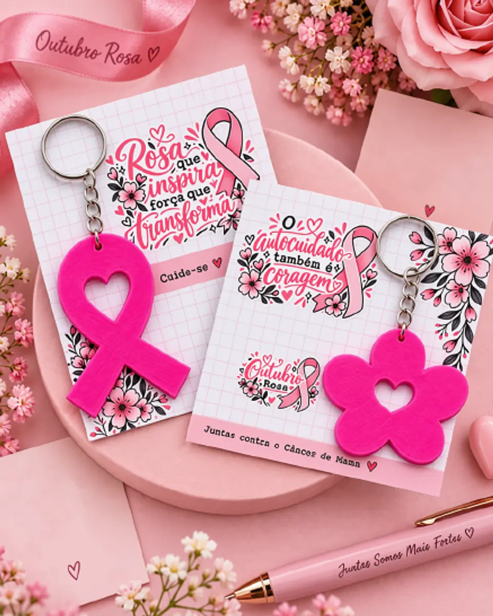 Coleção Outubro Rosa 2026 - Arquivo de Corte 6
