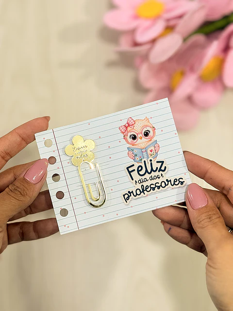 Card Clips - Dia dos Professores