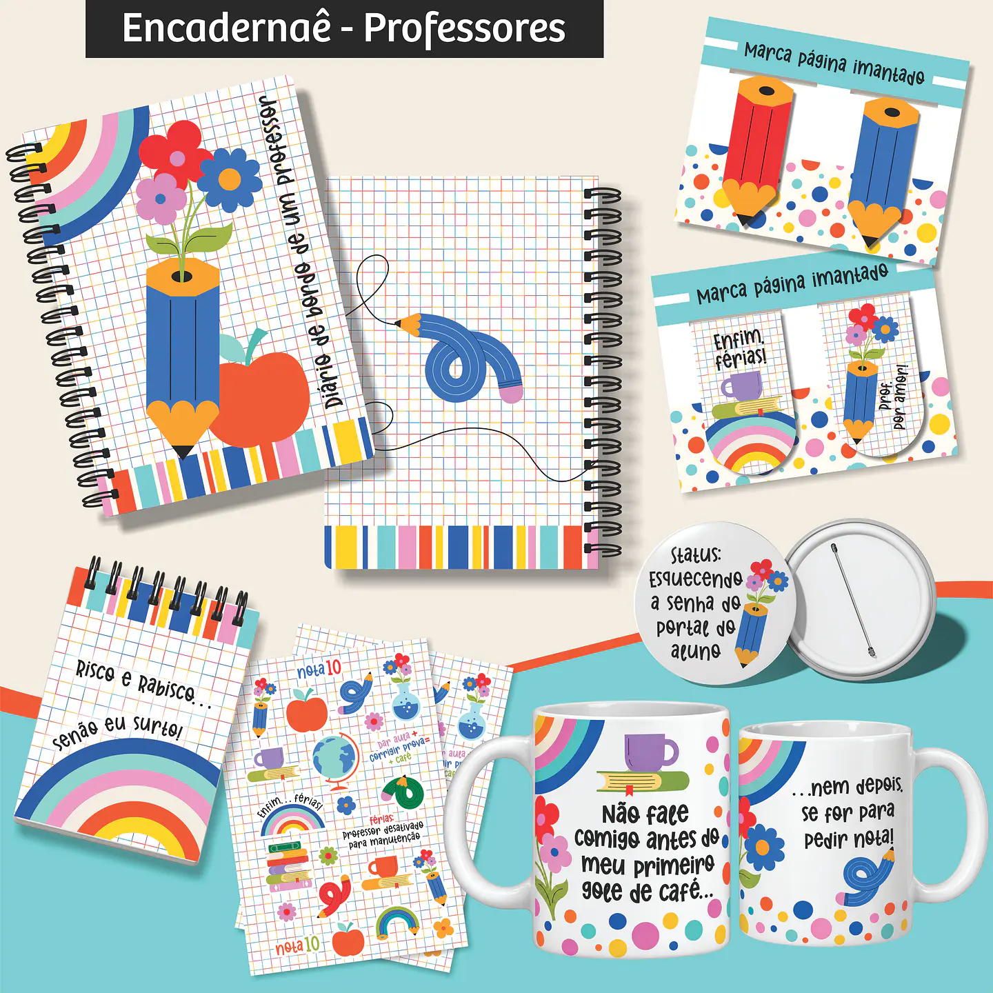 Coleção Professores - Encadernação 1
