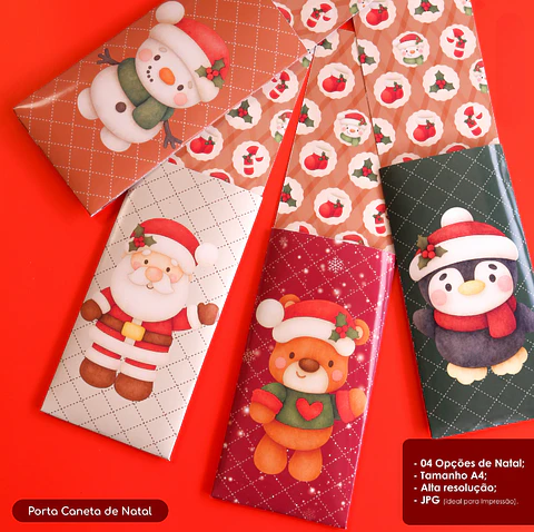 Porta Caneta - Natal