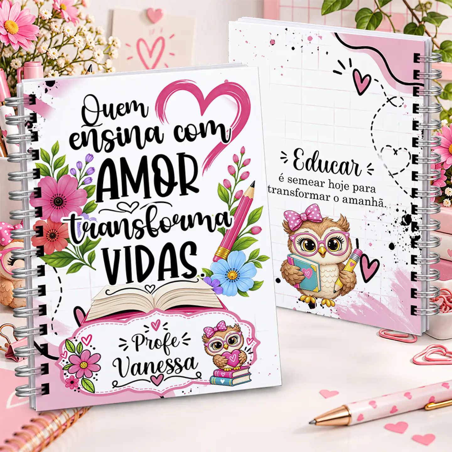 Capas Agendas - Dia dos Professores 2026 2