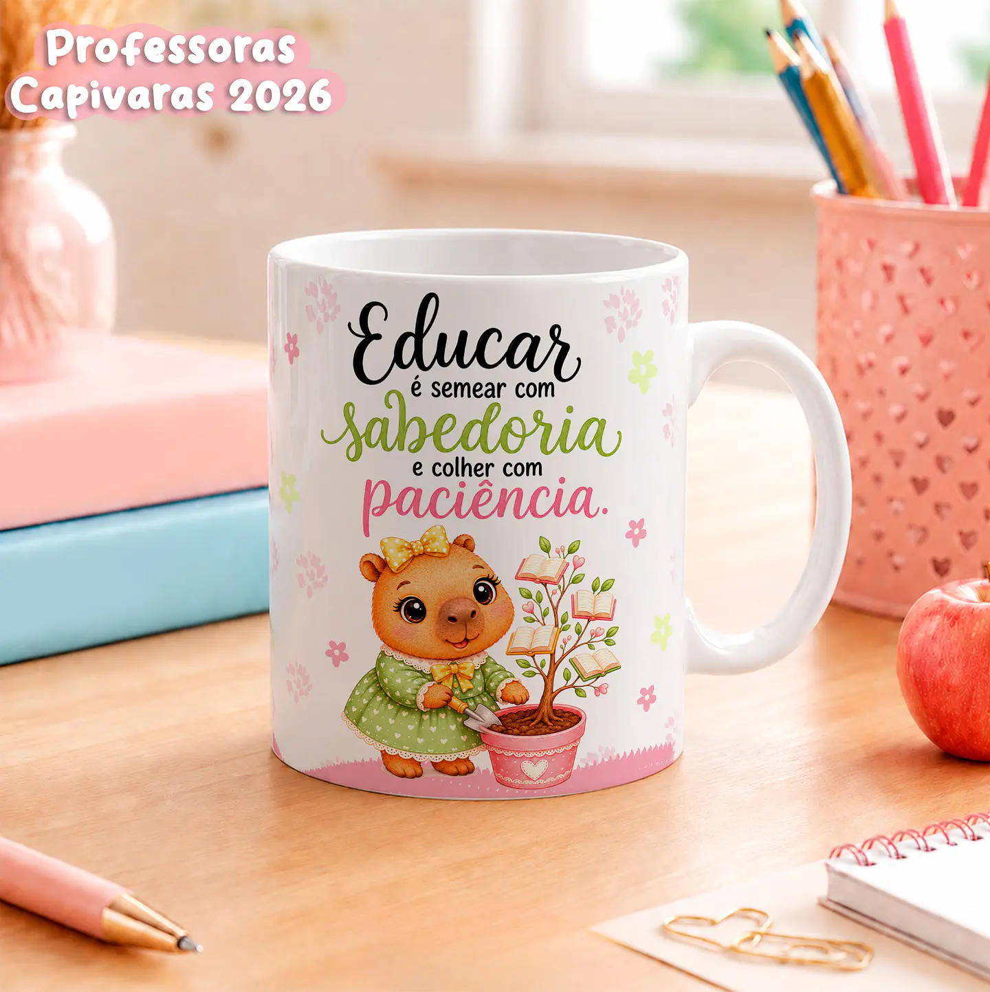 Professora Capivara 2026 - Canecas 9