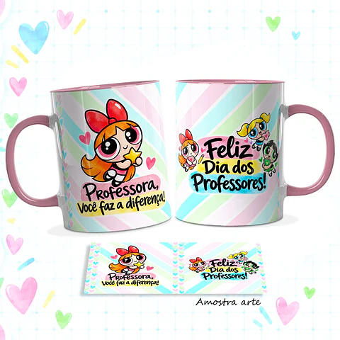 Professoras Superpoderosas 2026 - Canecas