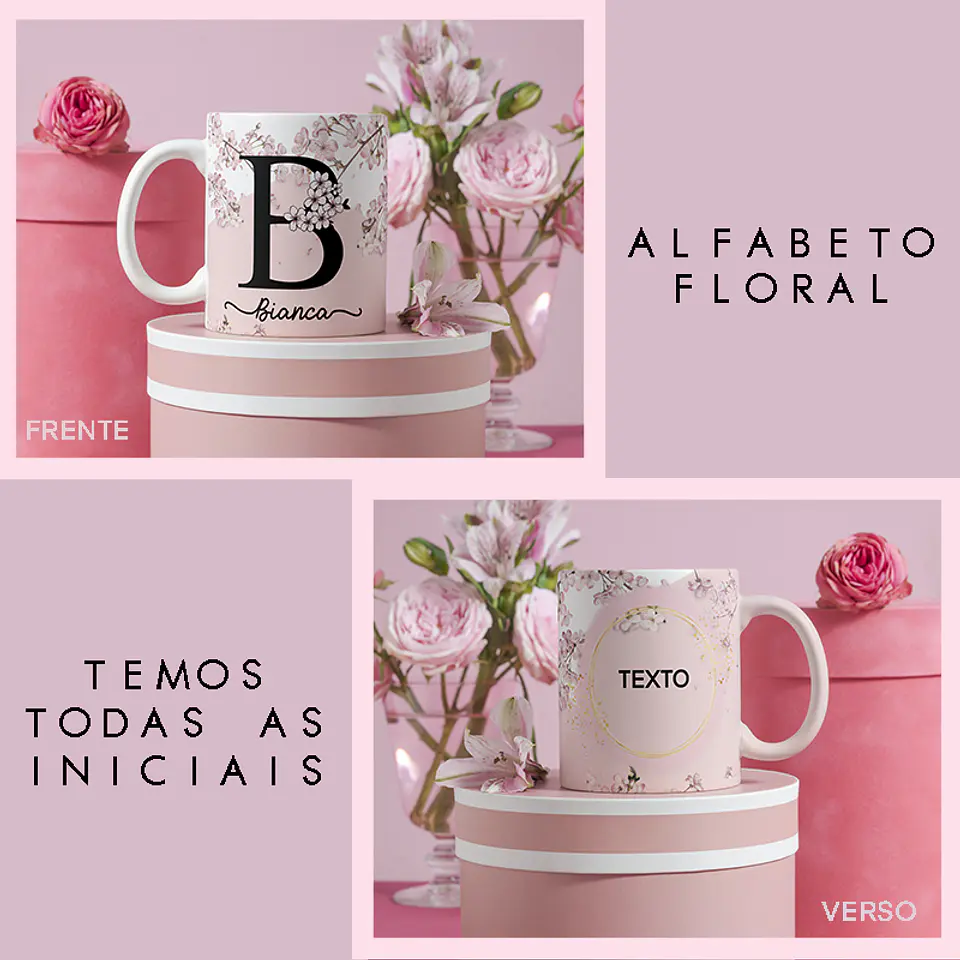 Alfabeto Cerejeira - Canecas 1