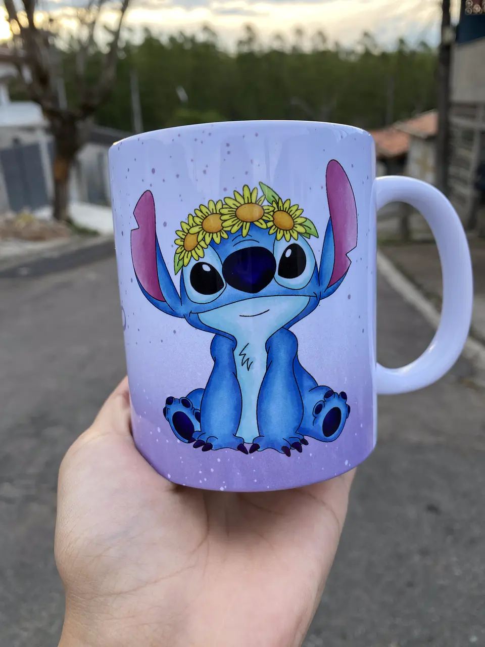 Alfabeto Feminino Stitch - Canecas 3
