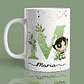 Alfabeto Floral Docinho - Canecas - Thumbnail 14