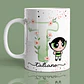 Alfabeto Floral Docinho - Canecas - Thumbnail 16