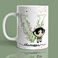 Alfabeto Floral Docinho - Canecas - Thumbnail 20