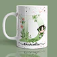 Alfabeto Floral Docinho - Canecas - Thumbnail 23