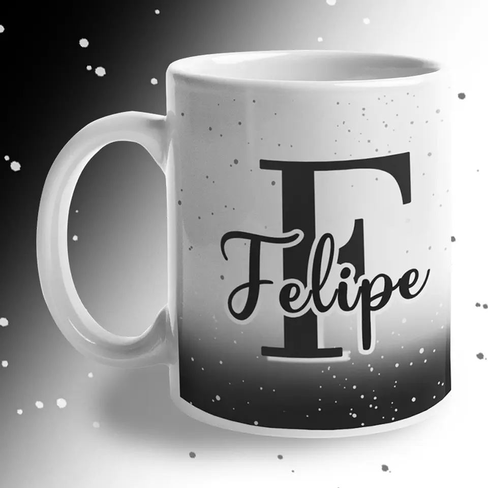 Alfabeto Masculino - Canecas 7