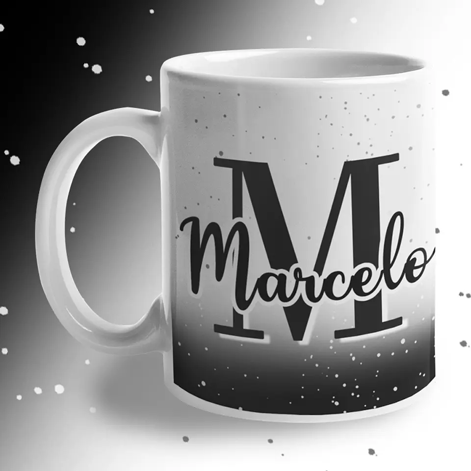 Alfabeto Masculino - Canecas 23