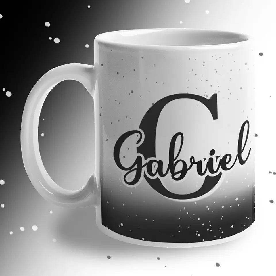 Alfabeto Masculino - Canecas 26