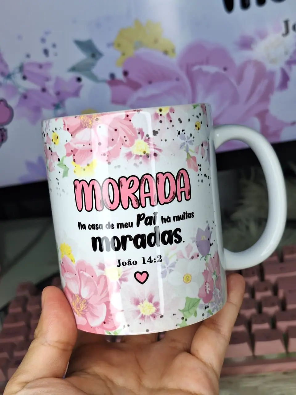 Alfabeto Ursinhos Carinhosos Bíblico - Caneca 2