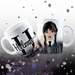 Alfabeto Wandinha - Canecas - Thumbnail 11