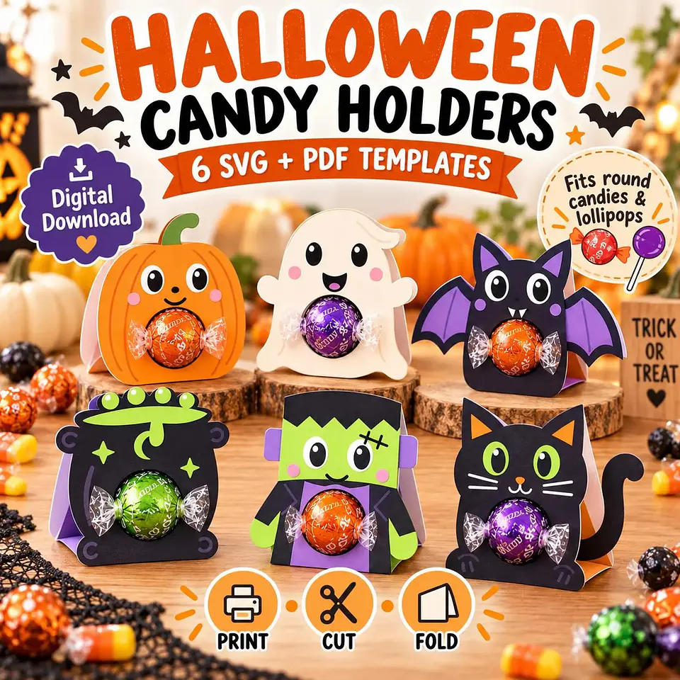 Porta Doces - Halloween 1