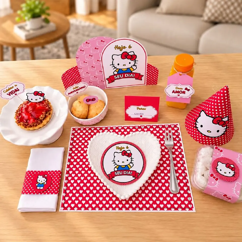 Kit Café da Manhã - Hello Kitty 4