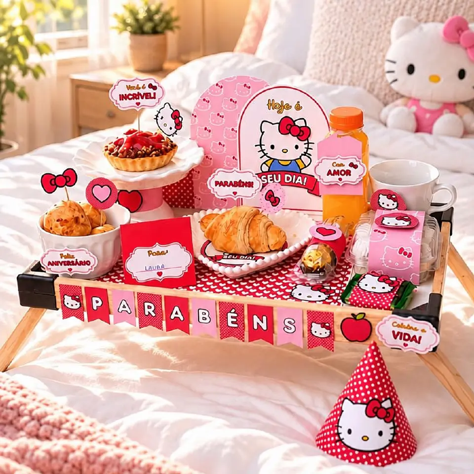 Kit Café da Manhã - Hello Kitty 1