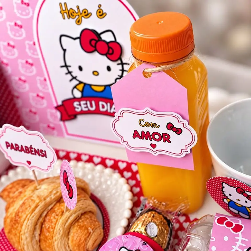 Kit Café da Manhã - Hello Kitty 6