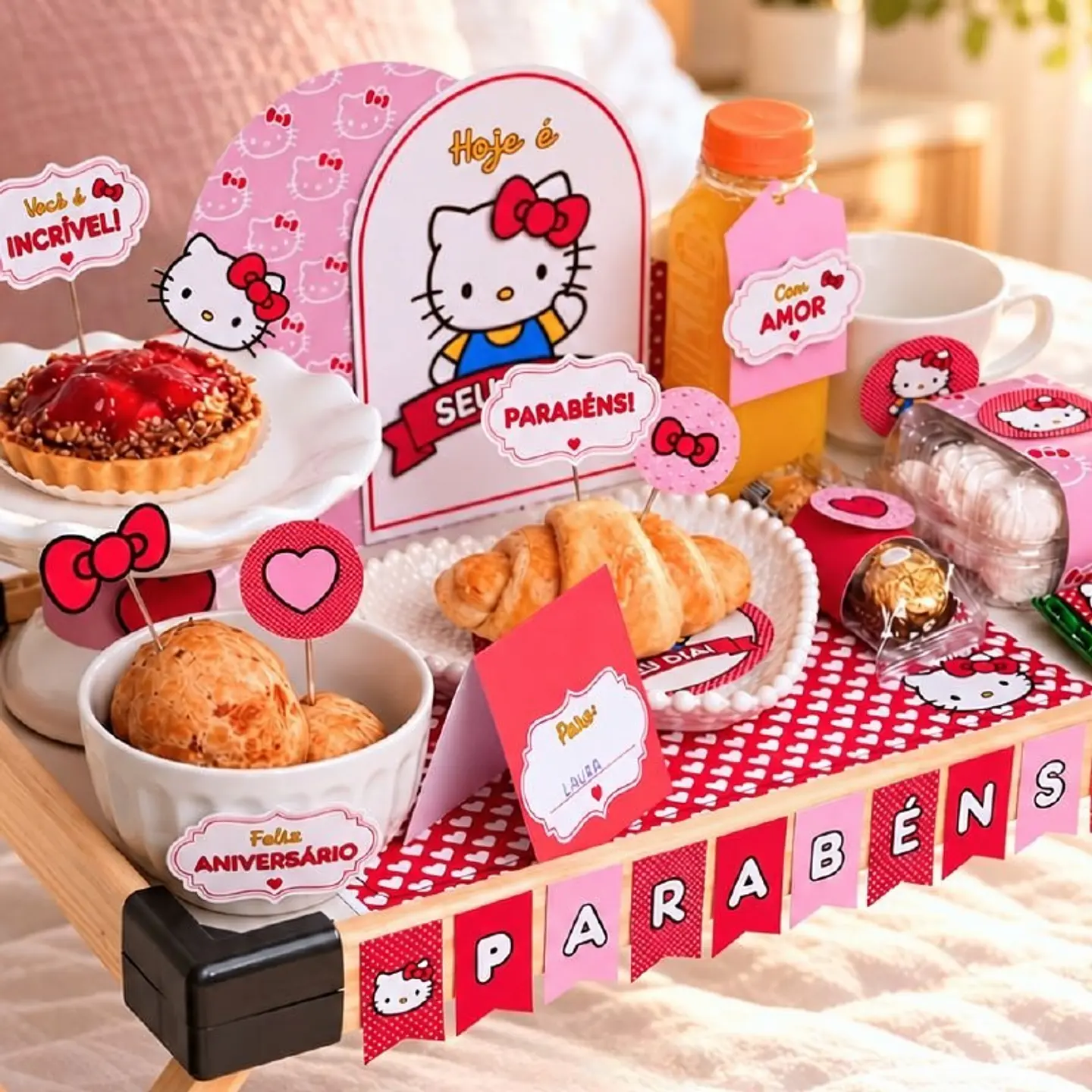 Kit Café da Manhã - Hello Kitty 7