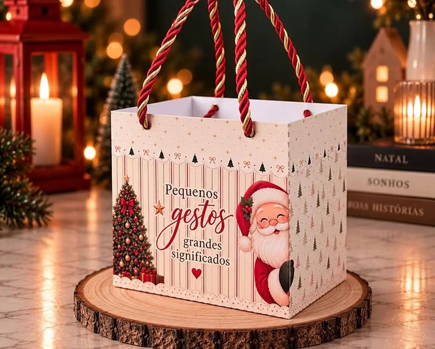 Sacola para Caneca - Natal 4