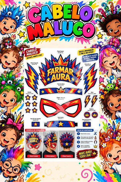 Cabelo Maluco - Farmar Aura