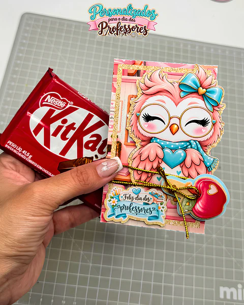 Caixa KitKat - Dia dos Professores