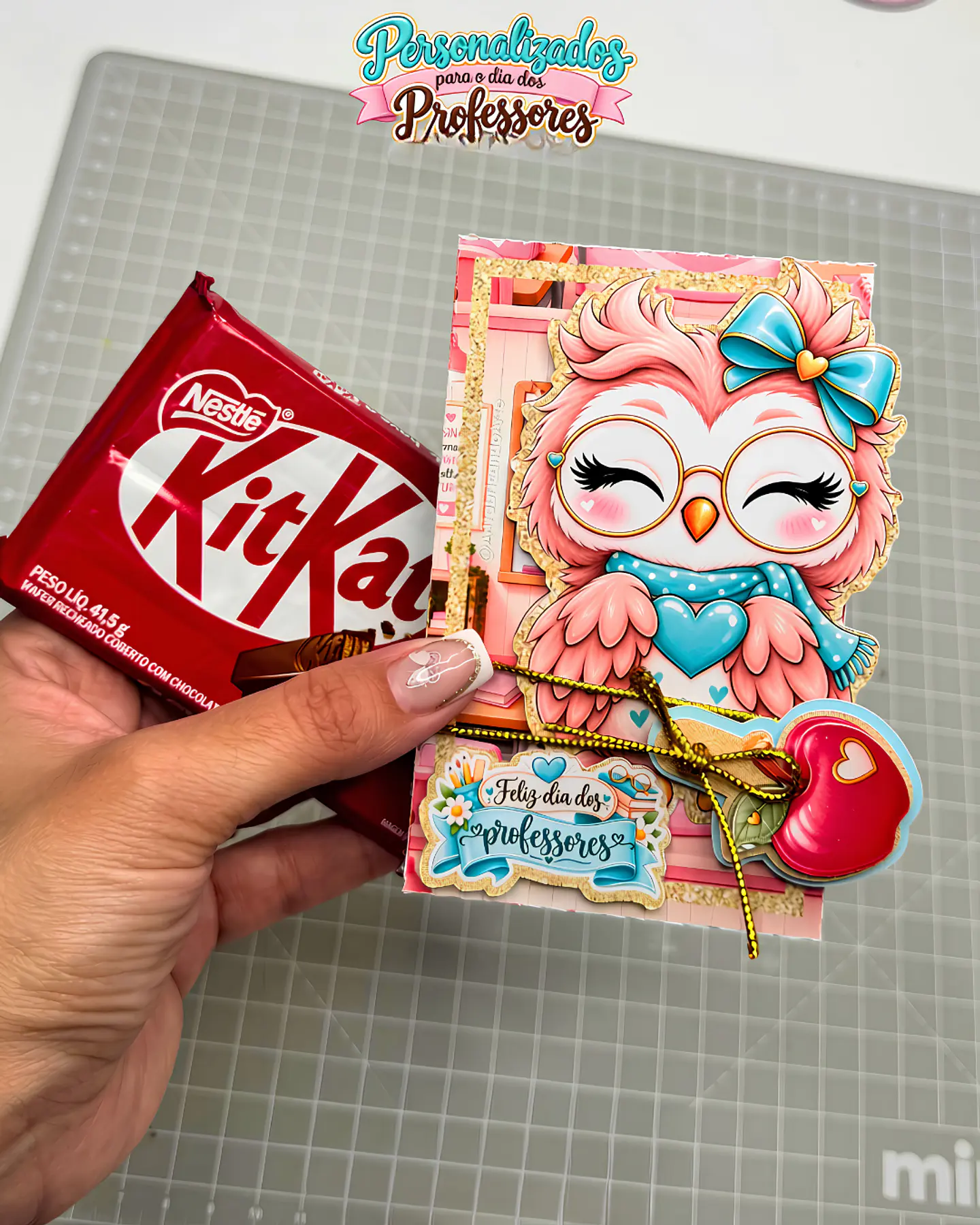 Caixa KitKat - Dia dos Professores 1